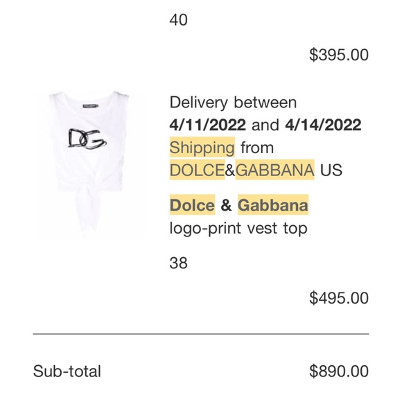 Dolce and Gabbana Set - Picture 3 of 4